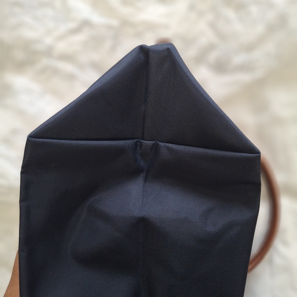 Authentic Longchamp Le Pliage Navy Small Top Handle Bag - Picture 10 of 17